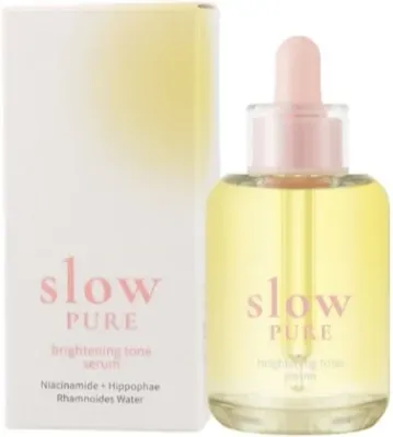 Сыворотка для лица Slow Pure Brightening Tone Serum осветляющая, с ниацинамидом, 50 мл