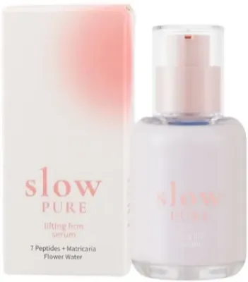 Сыворотка для лица Slow Pure Lifting Firm Serum укрепляющая, с пептидами, 50 мл