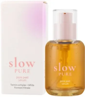 Сыворотка для лица Slow Pure Pore Peel Serum для сужения пор, с ферментом бифидобактерий, 50 мл