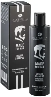 Alkemilla Eco Bio Cosmetic Alkemilla Eco Bio Cosmetic Shampoo Made For Man - Шампунь-гель Alkemilla Made For Man для тела и волос с пачули, мирт и можжевельник, 300 мл