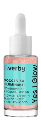 Капли для лица L'Erboristica Everby Yes I Glow осветляющие, с гиалуроновой кислотой, 14 мл