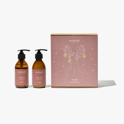 Набор Mokosh Cosmetics Prancer Woody Depth гель для душа 200 мл и лосьон для тела 200 мл