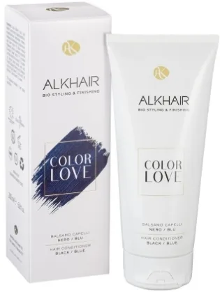 Кондиционер для окрашенных волос Color Love Alkemilla Eco Bio Cosmetic Conditioner, 200 мл, оттенок Nero Blu