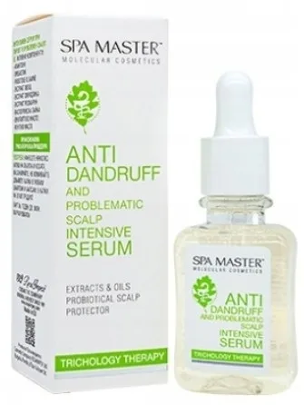 Интенсивная сыворотка против перхоти для чувствительной кожи головы Spa Master Anti Dandruff And Problematic Scalp Intensive Serum, 45 мл