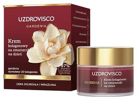 Крем для лица Uzdrovisco Gardenia Collagen дневной с коллагеном 50 мл
