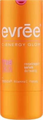 Сыворотка для лица Evree C-Energy Glow осветляющая, с витамином C, 25 мл