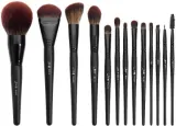 Набор кистей для макияжа Jessup Makeup Lover Collection Phantom Black T300 из 13 предметов — фото 1