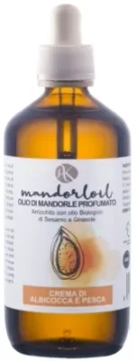 Alkemilla Eco Bio Cosmetic Alkemilla Eco Bio Cosmetic Mandorloil Crema di Albicocca e Pesca - Миндальное масло Alkemilla Mandorloil с ароматом абрикоса и персика