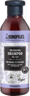 Шампунь Dr Konopka's Nº153 для объёма нормальных и тонких волос с алоэ и лавандой, 280 мл