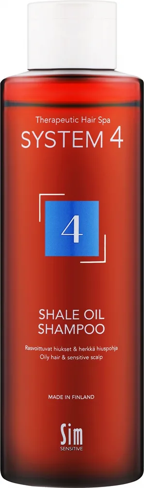 Шампунь Sim Sensitive System 4 Shale Oil для жирной и чувствительной кожи головы