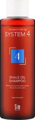 Шампунь Sim Sensitive System 4 Shale Oil для жирной и чувствительной кожи головы