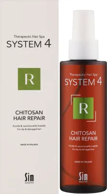 Восстанавливающий спрей для волос Sim Sensitive System 4 Chitosan Hair Repair "R", Финляндия