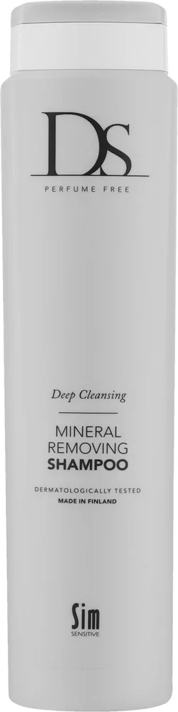 Шампунь Sim Sensitive DS Mineral Removing для удаления минеральных отложений жёсткой воды, 1000 мл