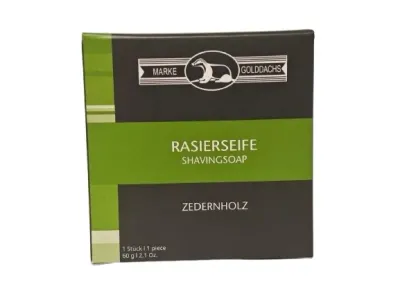 Мыло для бритья Golddachs Shaving Soap Cedarwood кедр, 2 x 60 г
