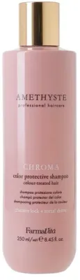 Шампунь FarmaVita Amethyste Chroma для окрашенных волос, с неролийским маслом