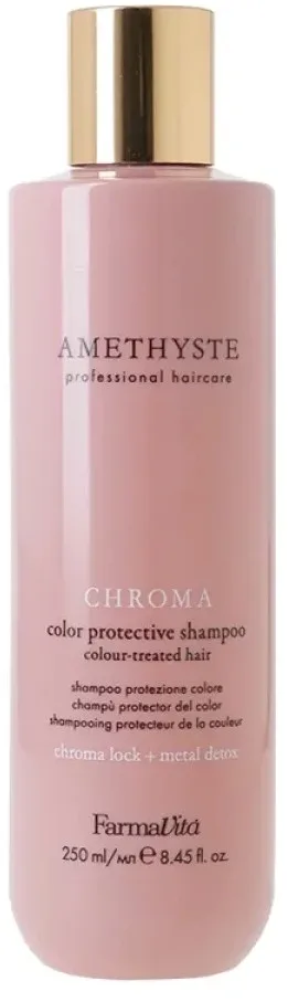 Шампунь FarmaVita Amethyste Chroma для окрашенных волос, с неролийским маслом