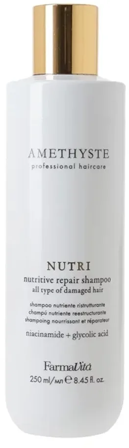 Шампунь для волос FarmaVita Amethyste Nutri Nutritive Repair питательный, для повреждённых волос