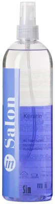 Двухфазный несмываемый спрей-кондиционер с кератином Sim Sensitive In Salon Keratin 2-Phase Spray, 500 мл