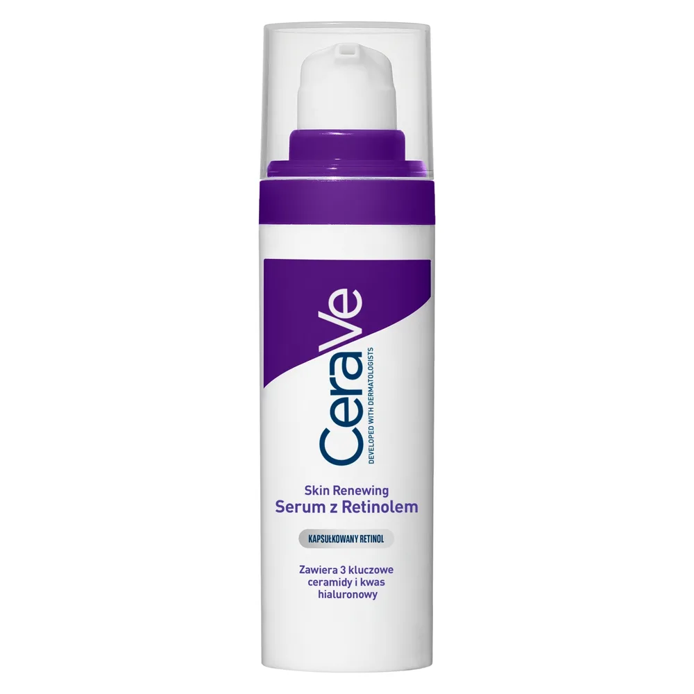 Разглаживающая сыворотка для лица CeraVe Skin Renewing с ретинолом и керамидами 30 мл