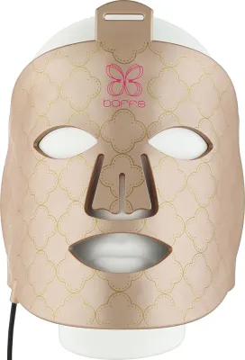 LED-маска для лица с фототерапией, 8 режимов света BAFFS Led Glow Mask