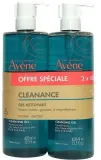 Набор очищающих гелей для лица и тела Avene Cleanance 2 шт по 400 мл — фото 1