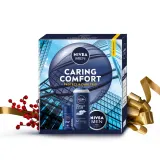 Мужской набор NIVEA Men Caring Comfort гель для душа роликовый дезодорант и универсальный крем с алоэ 250+50+75 мл — фото 2