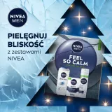 Мужской набор NIVEA Men Feel So Calm гель для душа 3в1 бальзам и пена для бритья для чувствительной кожи 250+100+200 мл — фото 2