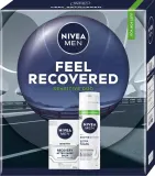 Мужской набор для бритья NIVEA Men Feel Recovered пена и бальзам с ромашкой и гамамелисом для чувствительной кожи 200+100 мл — фото 1