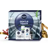 Мужской набор NIVEA Men Gentle Touch пена бальзам дезодорант и гель для душа с ромашкой для чувствительной кожи — фото 2