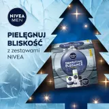 Мужской набор NIVEA Men Sensitive Elegance средства для бритья и ухода с косметичкой для чувствительной кожи 5 предметов — фото 3