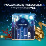Набор для тела NIVEA Pampering гель для душа молочко крем для рук и дезодорант с маслом ши 250+250+100+50 мл — фото 3