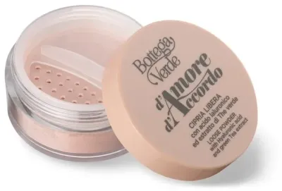 Рассыпчатая матирующая пудра Bottega Verde D'Amore D'Accordo Loose Powder, 4,5 г