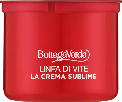Крем для лица Bottega Verde Linfa Di Vite день и ночь с пептидами сменный блок 50 мл