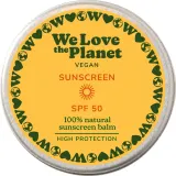 Бальзам солнцезащитный We Love The Planet SPF 50 минеральный оксид цинка веган 35 г — фото 1