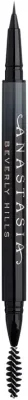 Карандаш для бровей Anastasia Beverly Hills Microstroke Brow Pen водостойкий, с щёточкой, 0,5 мл