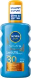 Спрей для тела NIVEA SUN Protection & Tan SPF30 солнцезащитный для красивого загара 200 мл — фото 1