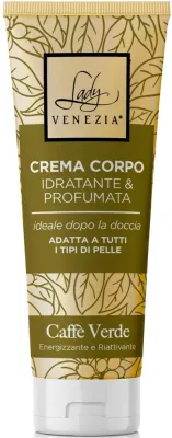 Крем для тела Lady Venezia Зелёный кофе тонизирующий 200 мл
