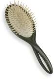 Щётка для волос Acca Kappa Infinito Brush из лакированного дерева, зелёная, 1 шт — фото 1