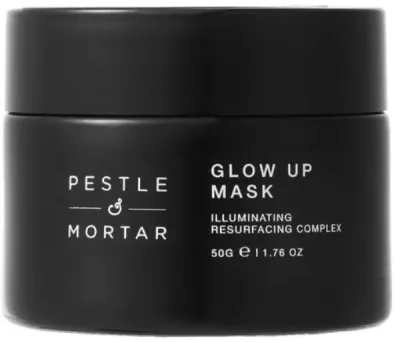 Восстанавливающая маска Pestle & Mortar Glow Up с кислотами AHA/BHA и фруктами, 50 г