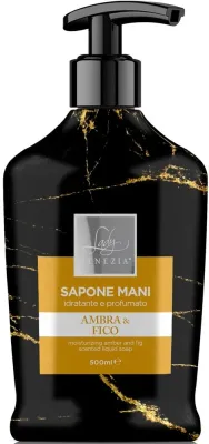 Мыло жидкое Lady Venezia Marmi Amber & Fig янтарь и инжир, 500 мл