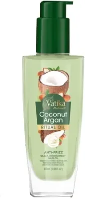Масло для волос с кокосом и арганой Dabur Vatica Hair Ritual Oil Coconut & Argan