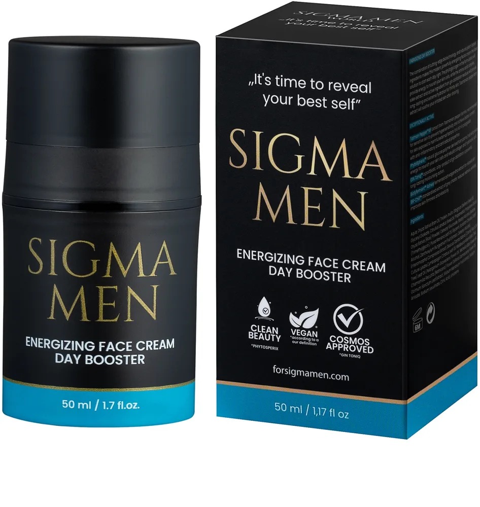 Дневной крем для лица для мужчин Sigma Men Energizing Day Booster 50 мл