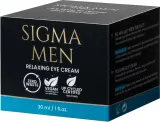 Крем для области вокруг глаз Sigma Men Relaxing с маслом рисовых отрубей скваланом и инулином для мужчин 30 мл — фото 2