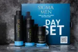 Sigma Beauty Sigma Men Day Set (sh/gel/200 мл + h/cr/100 мл + f/cr/50 мл) - Мужской набор Sigma Men Day гель для волос и тела 200 мл крем для рук 100 мл и дневной крем для лица 50 мл — фото 3