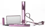 Набор для макияжа Magic Studio Rose Quartz Glam щипцы для ресниц тушь жидкая подводка и зеркало в футляре — фото 2