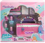 Набор для маникюра Martinelia Let's Be Mermaids Treasure Nail Set детский, с лаками и наклейками — фото 1