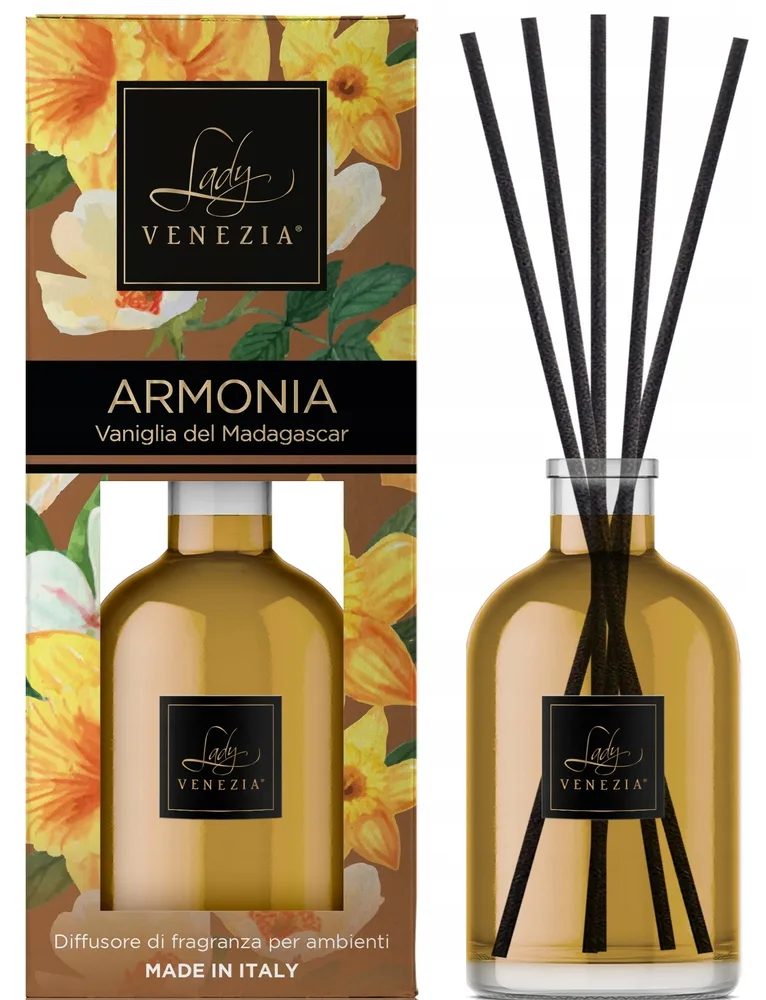 Аромадиффузор для дома Lady Venezia Armonia Madagascar Vanilla Home Diffuser 50 мл
