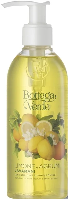 Мыло жидкое для рук Bottega Verde с сицилийским лимоном, 250 мл