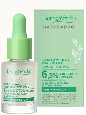 Сыворотка для лица Bottega Verde Purifying Ampoule концентрированная, очищающая, 15 мл