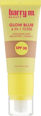 Тонирующий крем Barry M Glow Blur 4 in 1 Filter сияющий SPF 30, 30 мл